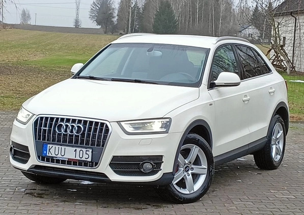 Audi Q3 cena 56000 przebieg: 233047, rok produkcji 2012 z Bielawa małe 596